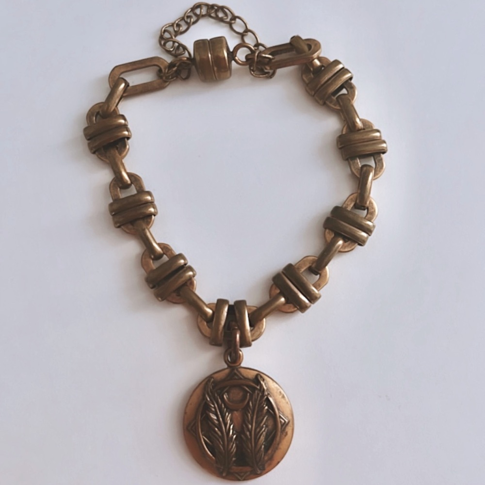 Alex and Ani Gold magnetic clasp bracelet